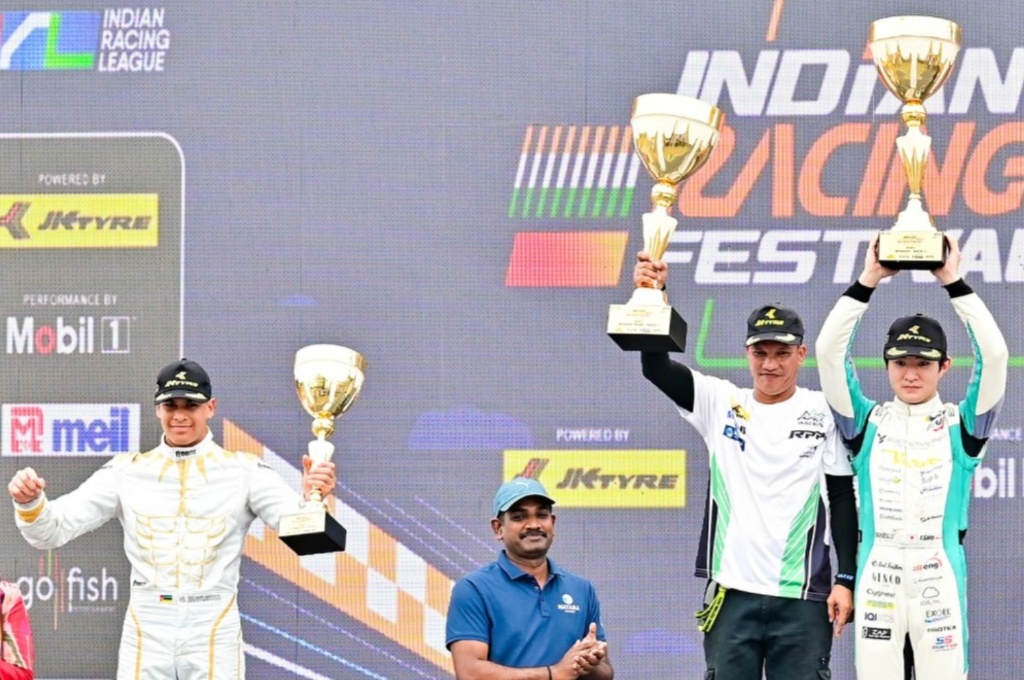 Itsuki Sato wins twice at Kari on Indian F4 debut